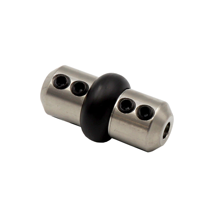Shaft connector 8mm (1/3'') to 8mm (1/3'') Stainless Steel - Trenchless Supply Inc
